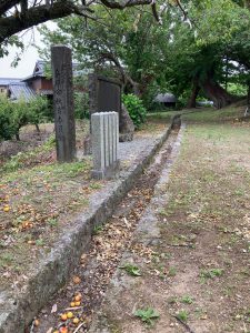 木場水道跡（島原市門内町天満神社