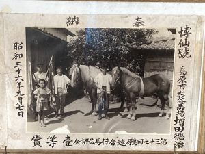 Q3 品評会の写真（島原市三会 馬頭神社）